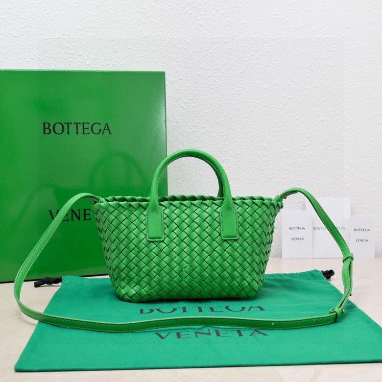 Mini Cabat 20cm Dark Green Lambskin Ghw Amelia Amelia