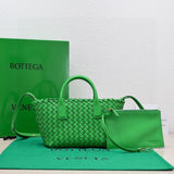 Mini Cabat 20cm Dark Green Lambskin Ghw Amelia