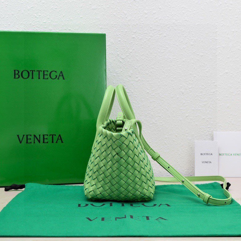 Mini Cabat 20cm Green Lambskin Ghw Amelia Amelia