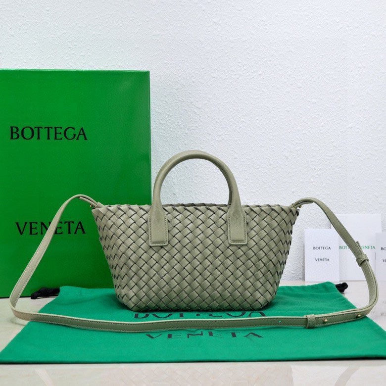 Mini Cabat 20cm Light Green Lambskin Ghw Amelia Amelia