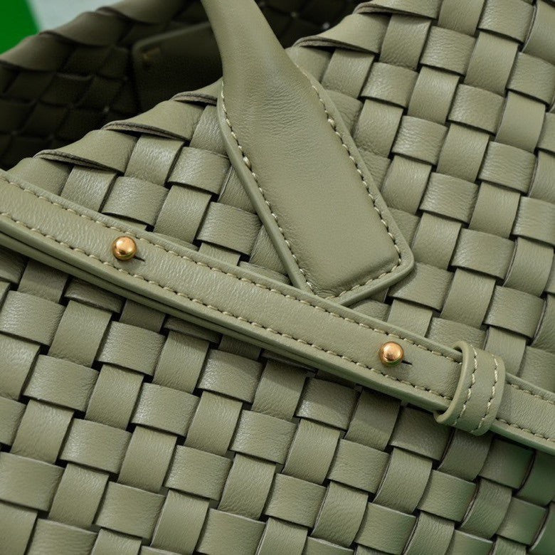 Mini Cabat 20cm Light Green Lambskin Ghw Amelia Amelia