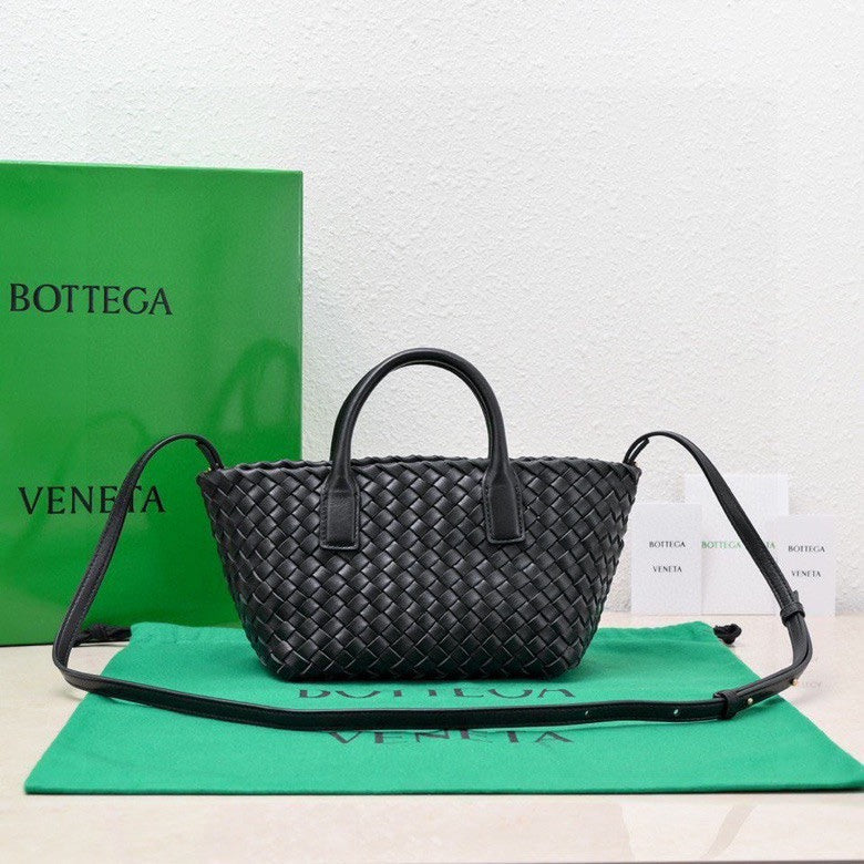 Mini Cabat 20cm Black Lambskin Ghw Amelia