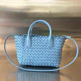 MINI CABAT 20 IN SKY BLUE LAMBSKIN