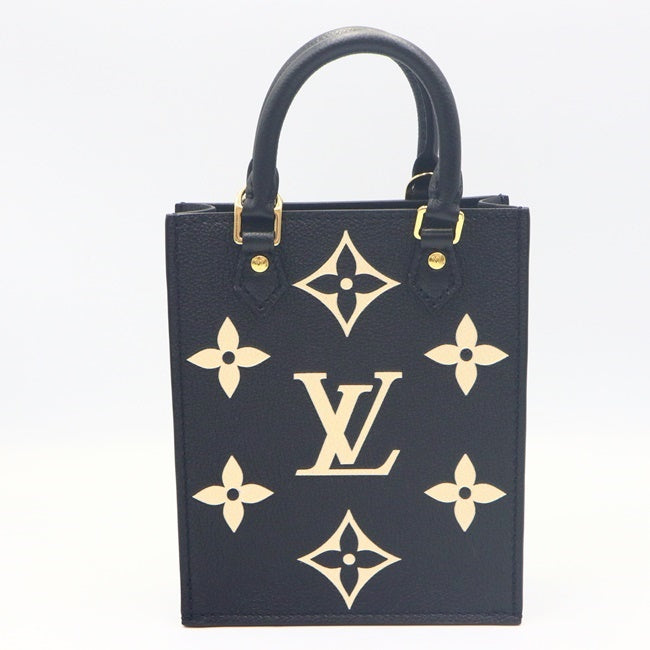 Louis Vuitton Petite Sac Monogram Implant Handbag