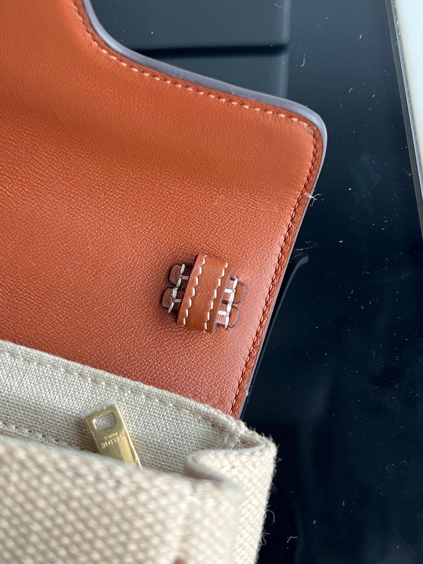 SOFT 18 BEIGE BROWN CALFSKIN Amelia