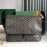 CITADIN MESSENGER BAG 39 IN BLACK GOYARDINE CANVAS Amelia Amelia