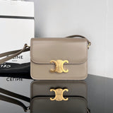 TRIOMPHE TEEN 22 PEAmeliaLE GREY COWHIDE Amelia