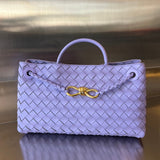 SMALL ANDIAMO 29 IN LIGHT PURPLE LAMBSKIN Amelia