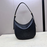 MEDIUM 30 HELOÏSE BAG CUIR TRIOMPHE IN BLACK SUPPLE CALFSKIN Amelia
