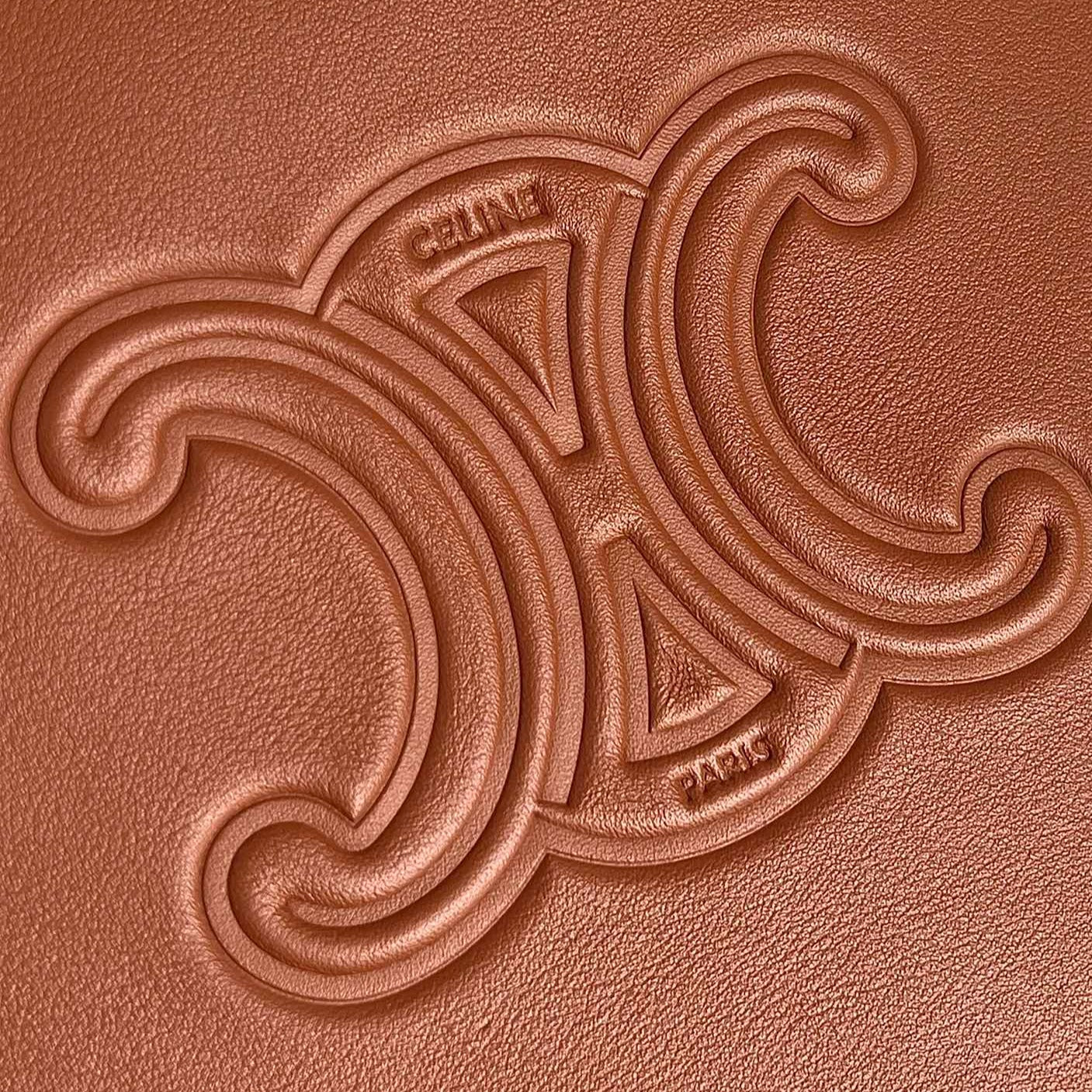 TRIOMPHE 31 TAN BROWN CALFSKIN Amelia