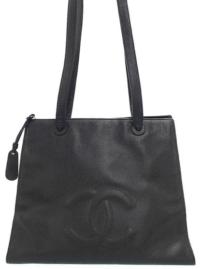 Chanel Coco Mark Black Shoulder Bag