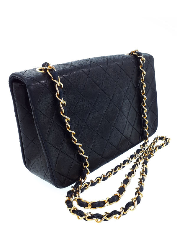 Chanel Matelasse Chain Shoulder Bag Lambskin