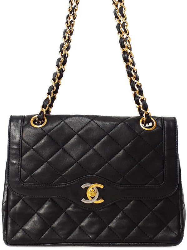 Chanel Matelasse Chain Shoulder Bag Lambskin