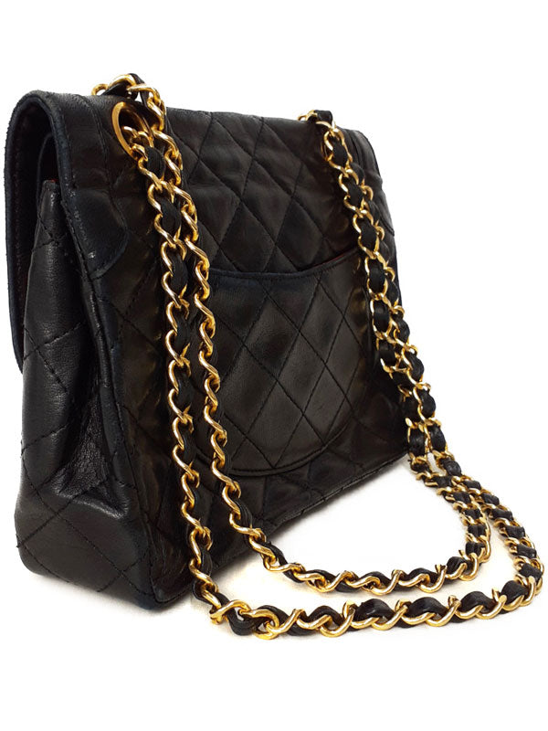 Chanel Matelasse Chain Shoulder Bag Lambskin
