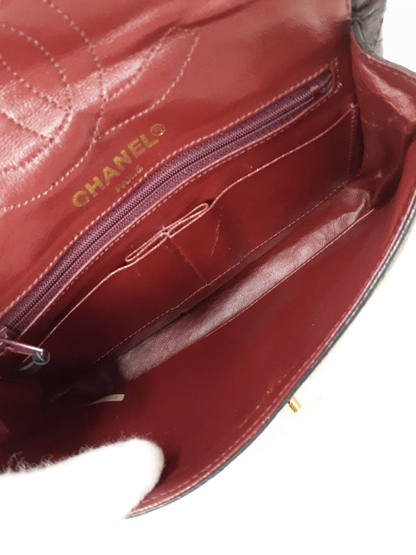Chanel Matelasse Chain Shoulder Bag Lambskin