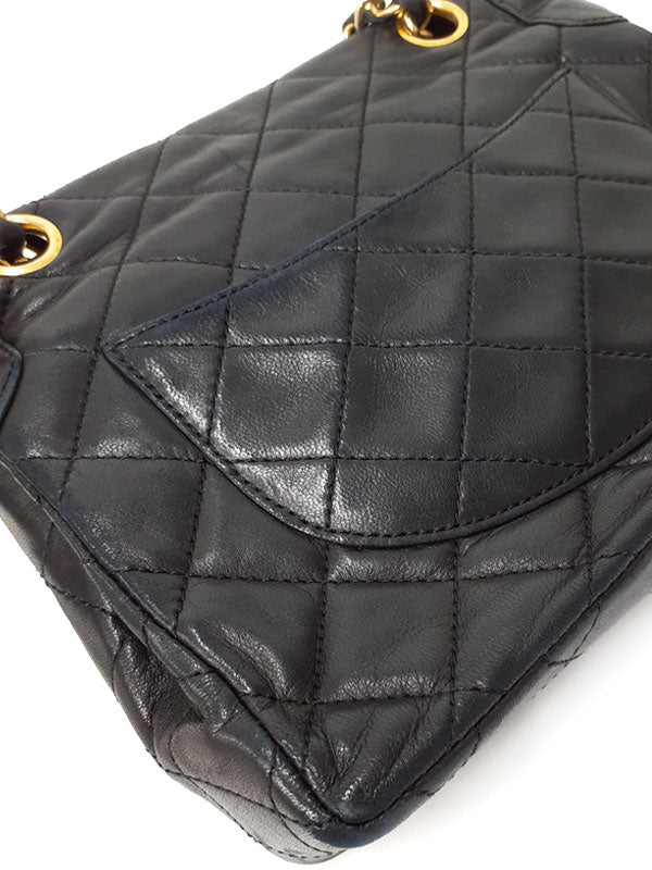 Chanel Matelasse Chain Shoulder Bag Lambskin