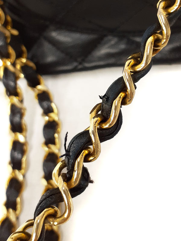 Chanel Matelasse Chain Shoulder Bag Lambskin