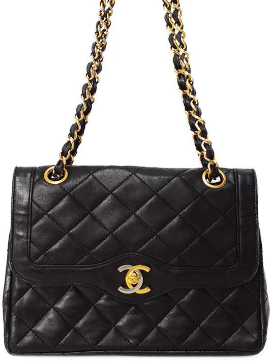 Chanel Matelasse Chain Shoulder Bag Lambskin