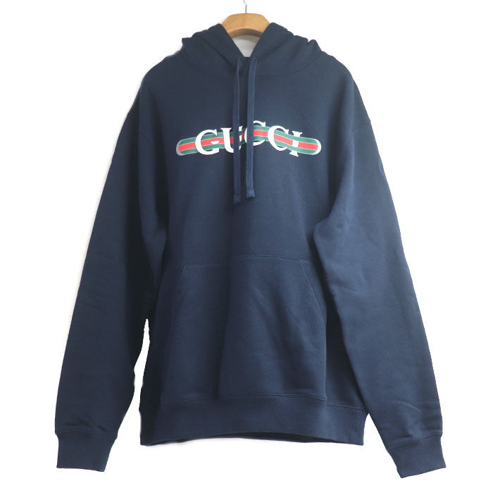 Gucci Cotton Jersey Printed Hooded Sweatshirt