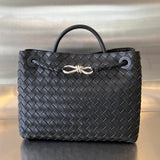Amelia MEDIUM ANDIAMO 32CM BLACK LAMBSKIN