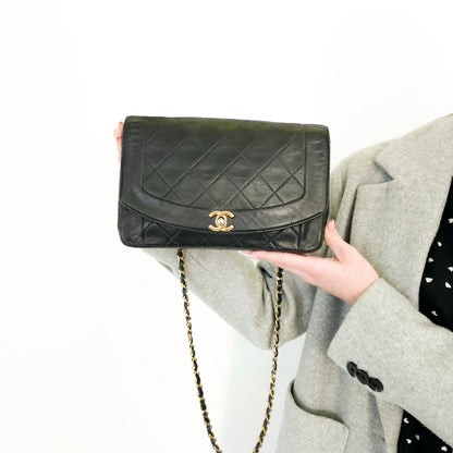 Chanel Diana Lambskin Medium Flap Bag TWS