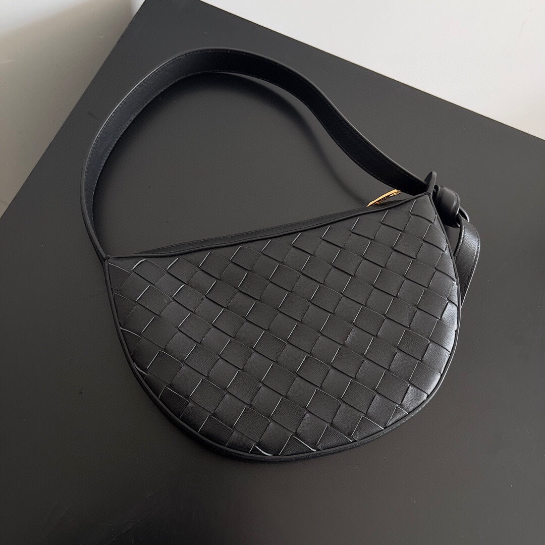 Amelia Mini Sunrise 23cm Black Calfskin Ghw