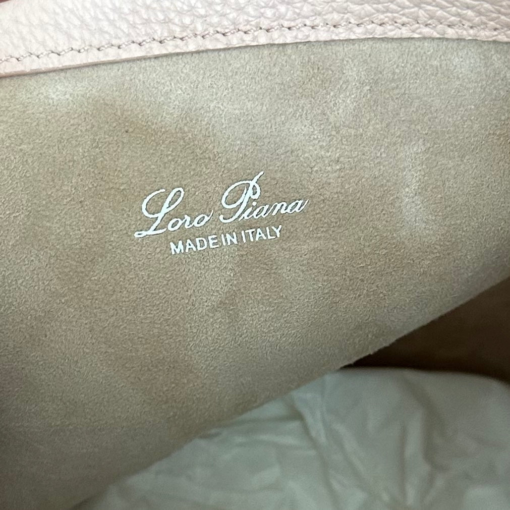 SMALL 21 BALE BAG IN LIGHT PINK GRAINED CALFSKIN Amelia