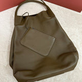 BALE HOBO EXTRA LARGE 40 BAG IN MOCHA BROWN CALFSKIN by Amelia