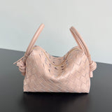 SMALL TOP HANDLE LOOP 19 IN MELON PINK CALFSKIN Amelia Amelia