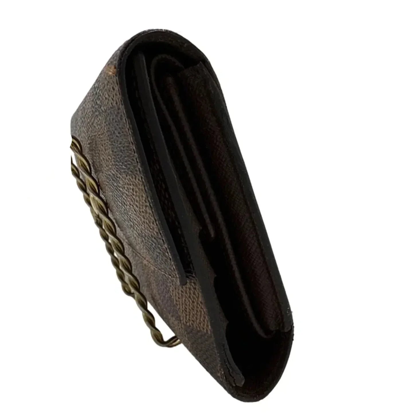 Louis Vuitton Sarah Luxury Wallet in Damier Ebene