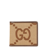 Gucci Jumbo GG Canvas Leather Wallet
