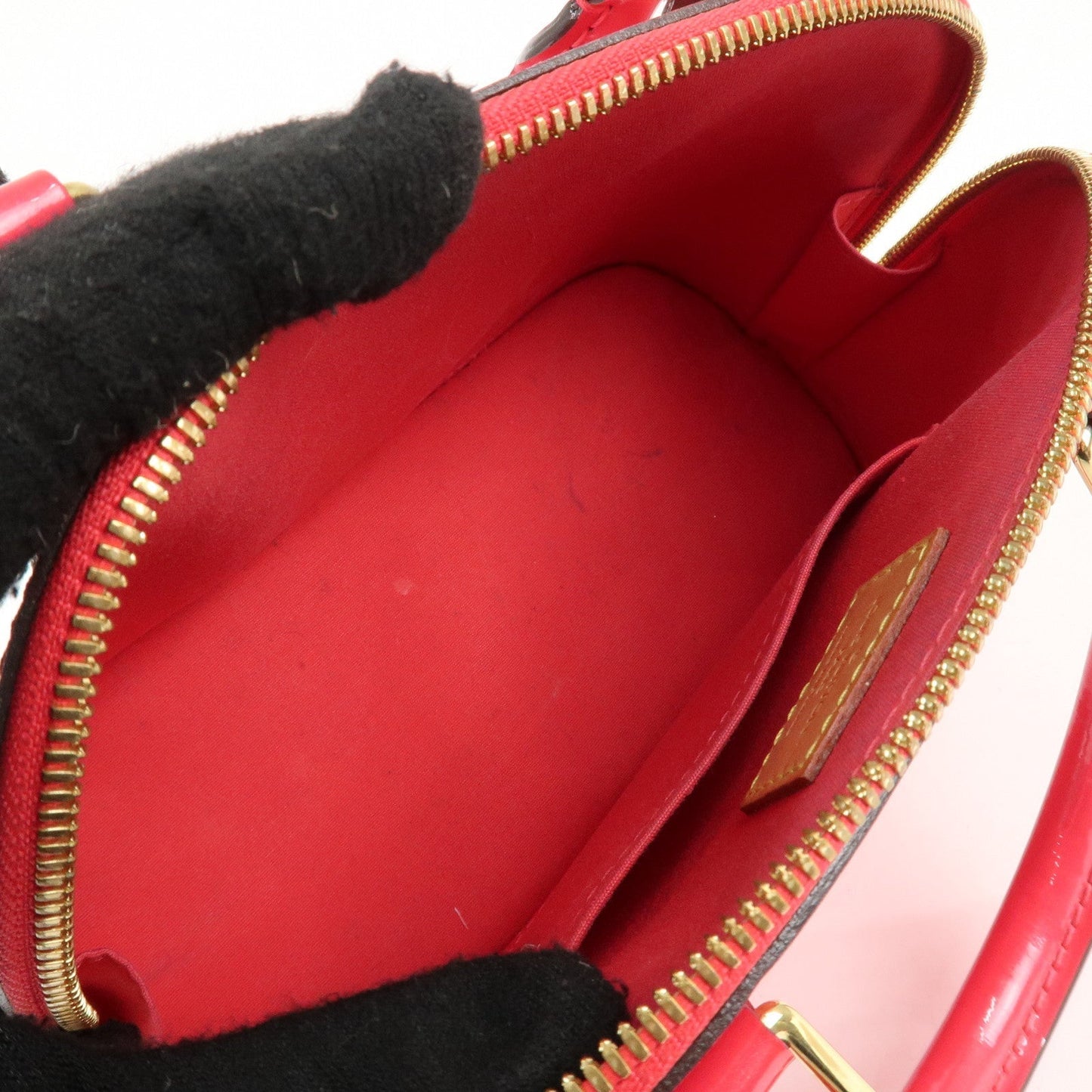 Louis Vuitton Monogram Vernis Alma BB 2Way Bag Rose Indien M91771