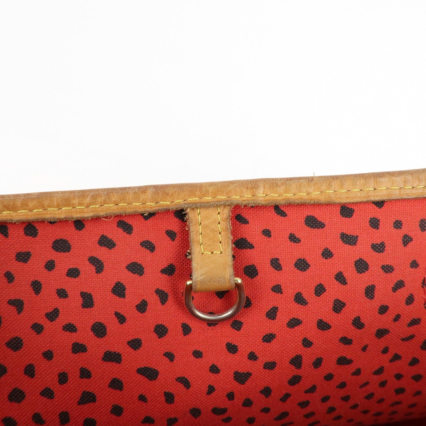 Louis Vuitton Rouge Pumpkin Dots Yayoi Kusama Neverfull MM M40686