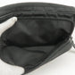 Prada Logo Nylon Leather Waist Bag Belt Bag NERO Black BL010