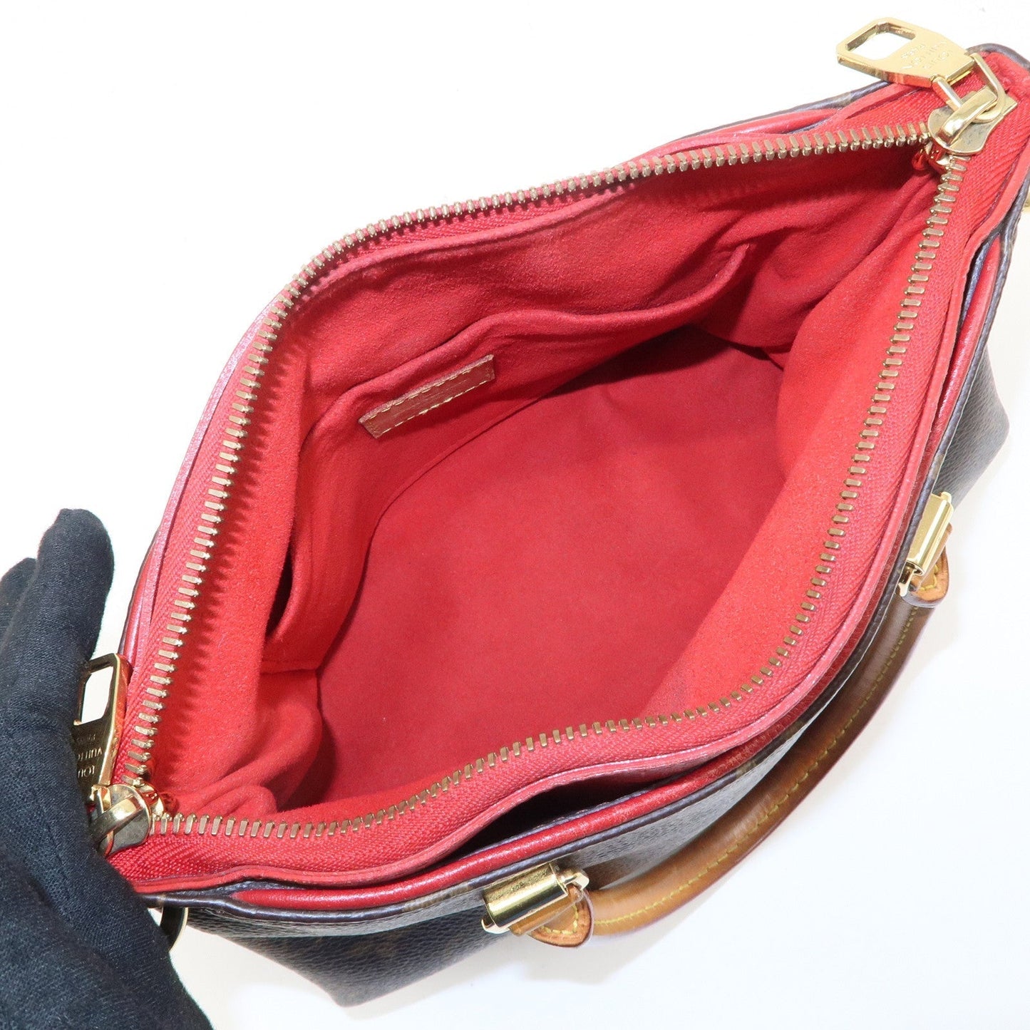 Louis Vuitton Monogram Pallas BB 2Way Hand Bag Shoulder Bag M41241