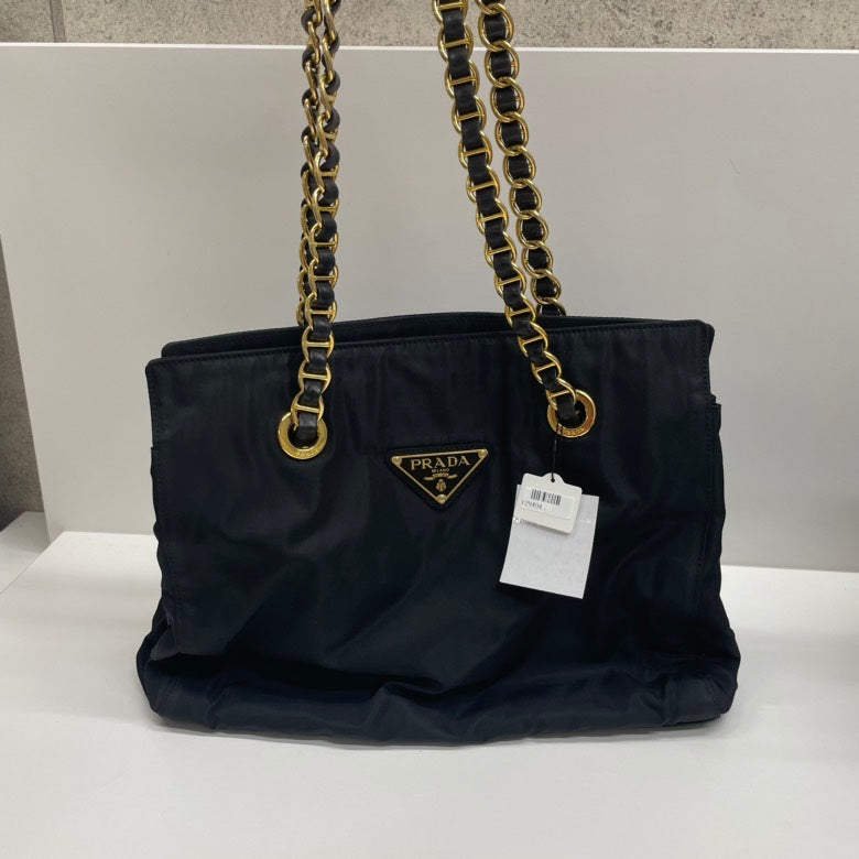 Prada   Tessuto Quilted Nylon Tote Bag,Black
