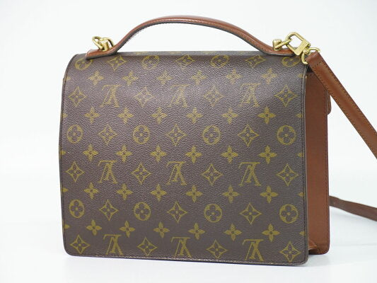 Louis Vuitton Monceau Monogram Pochette Shoulder Bag