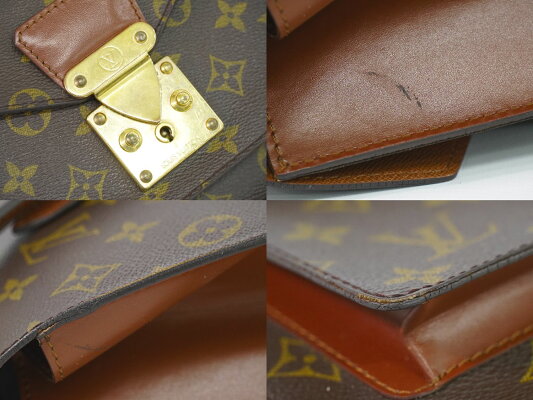 Louis Vuitton Monceau Monogram Pochette Shoulder Bag