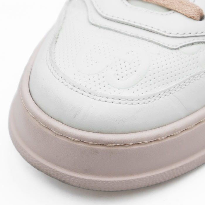 Gucci GG Embossed Leather Sneakers