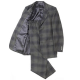 Gucci Ombre Check Suit Set 3B Jacket & Slacks