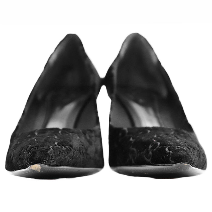 Gucci GG Velour Pumps