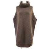 Gucci GG Interlocking Camel Knit Cape