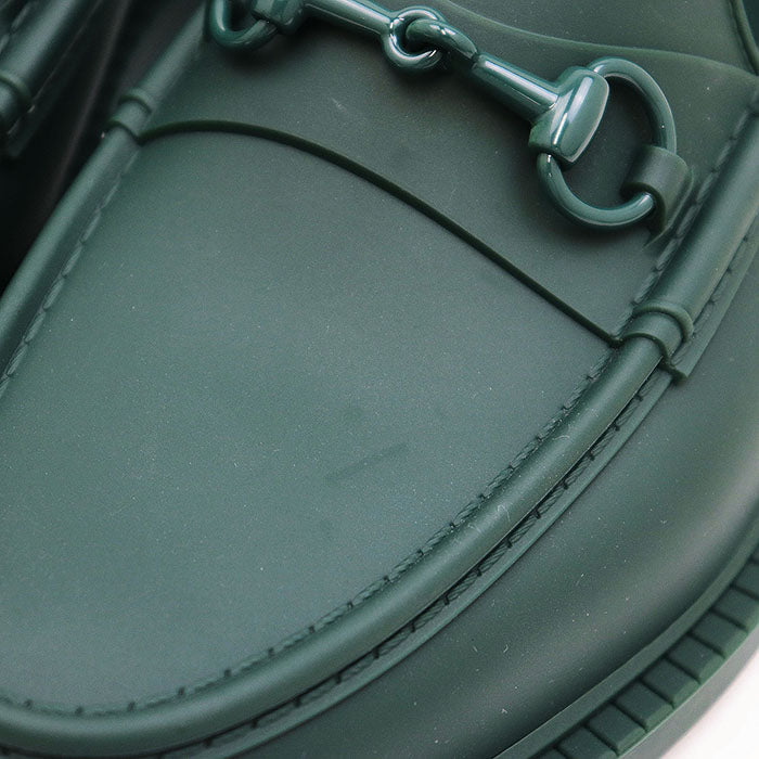 Gucci GG Logo Horsebit Full Rubber Loafer