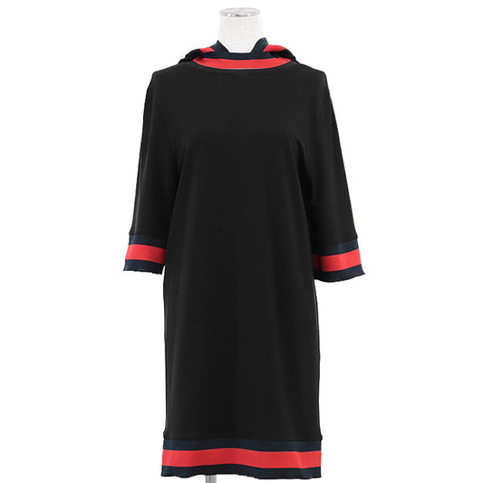 Gucci Shear Line Stretch Jersey Dress