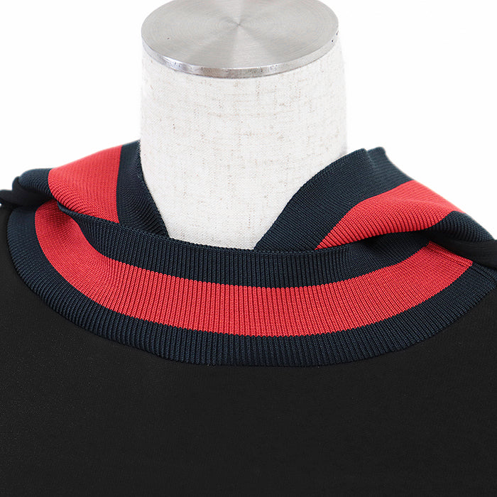 Gucci Shear Line Stretch Jersey Dress