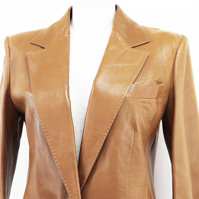Gucci 2B Tailored Genuine Leather Jacket