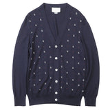 Gucci GG Pattern Wool Cardigan Knitwear