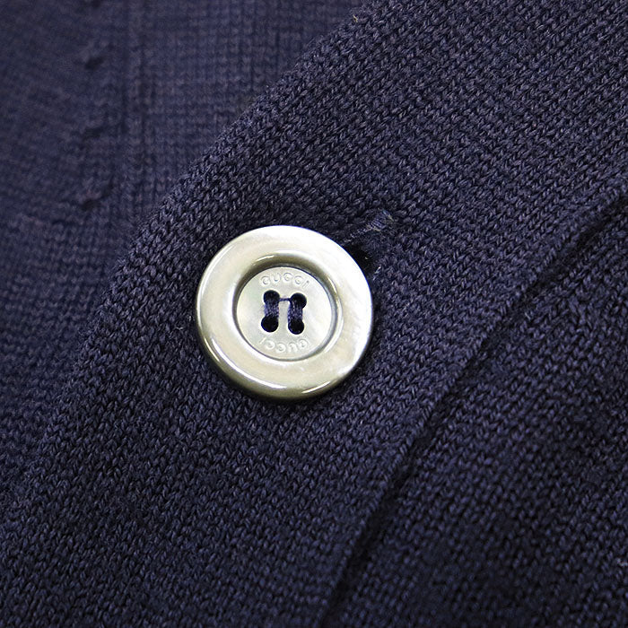 Gucci GG Pattern Wool Cardigan Knitwear
