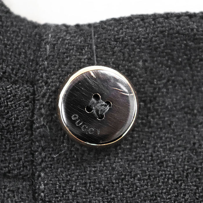 Gucci GG Logo Interlocking Jacquard Wool Jacket