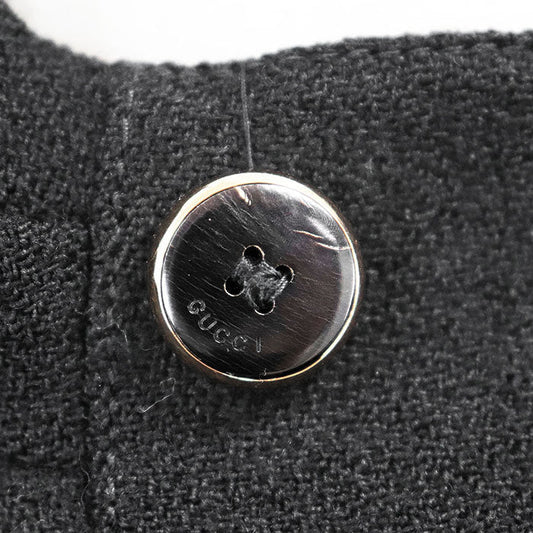 Gucci GG Logo Interlocking Jacquard Wool Jacket